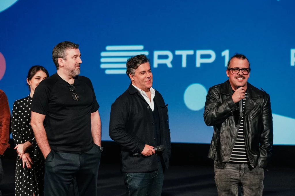 henrique dias, rui melo e manuel pureza no séries em série da rtp