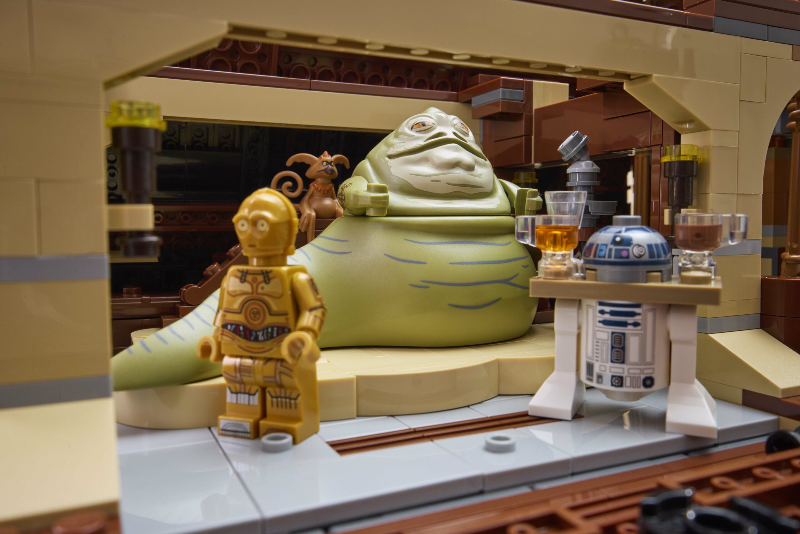 set Sail Barge de Jabba da lego