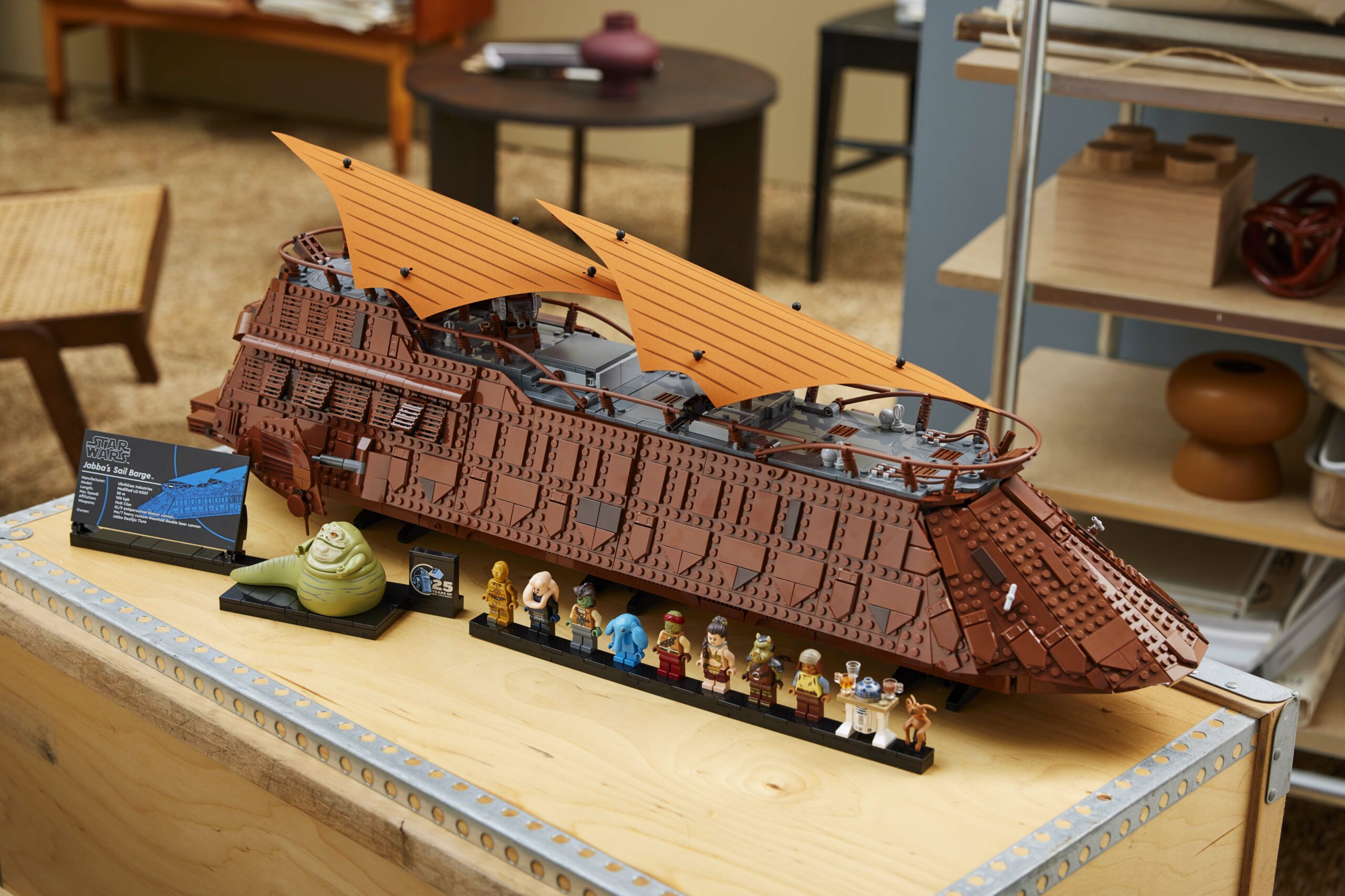 set Sail Barge de Jabba da lego