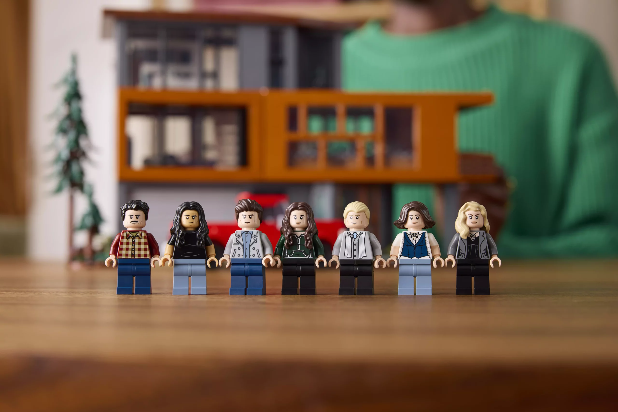imagem do set da lego dedicado ao universo twilight com a casa