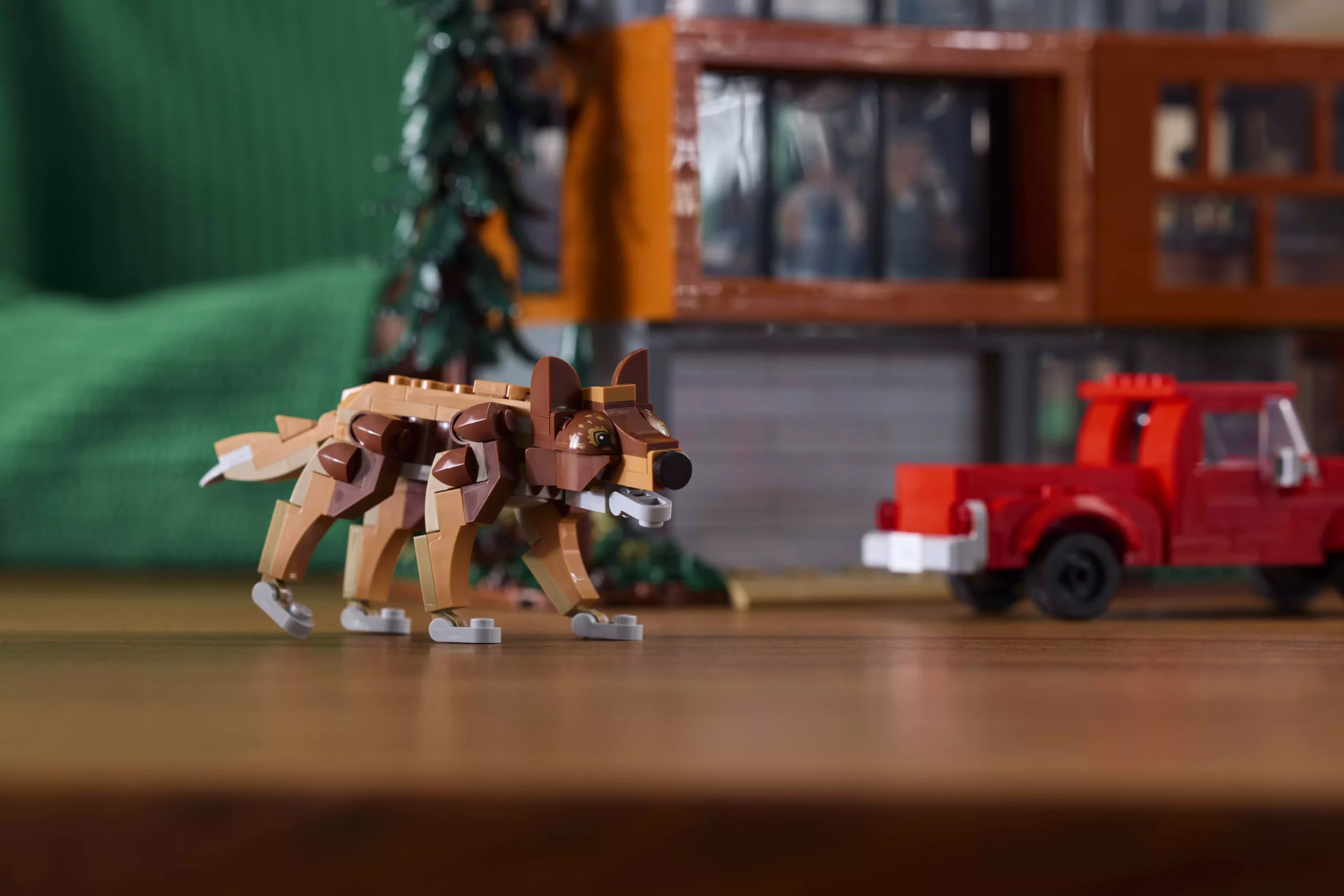 imagem do set da lego dedicado ao universo twilight com a casa