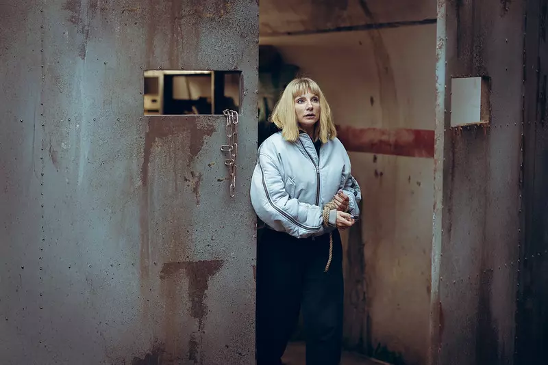 gravações da segunda temporada da série ponto nemo da rtp e primei video com najwa nimri