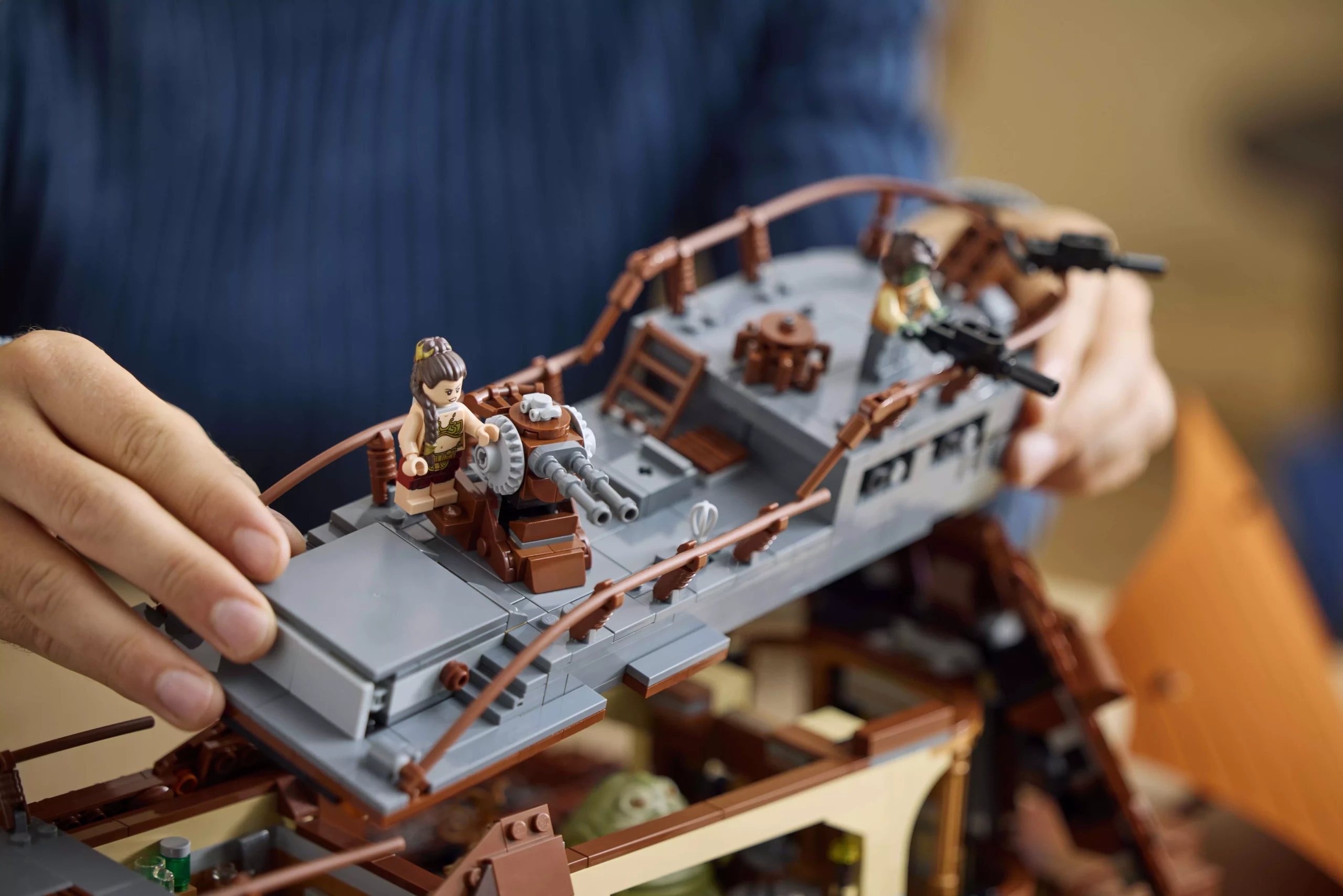 set Sail Barge de Jabba da lego