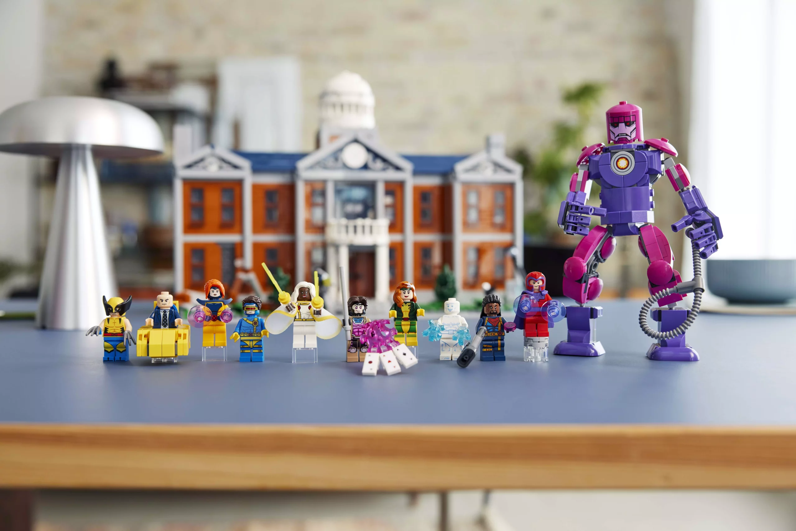 imagem do set lego de x-men