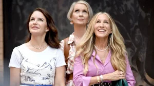 and just like that termina na temporada 3 sarah jessica parker kristin davis cynthia nixon