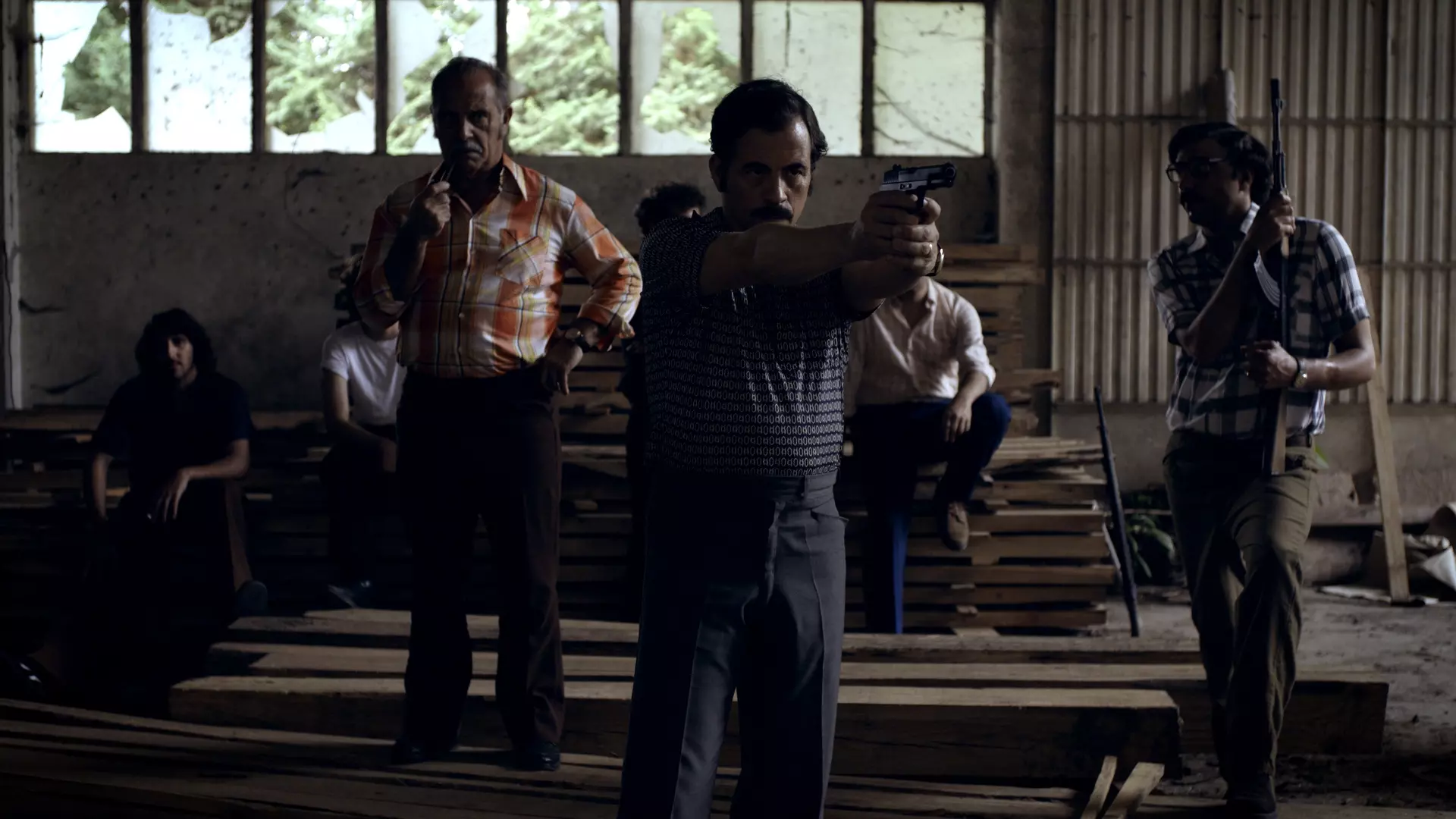 imagem promocional da série da rtp daqui houve resistência sobre o 25 de abril