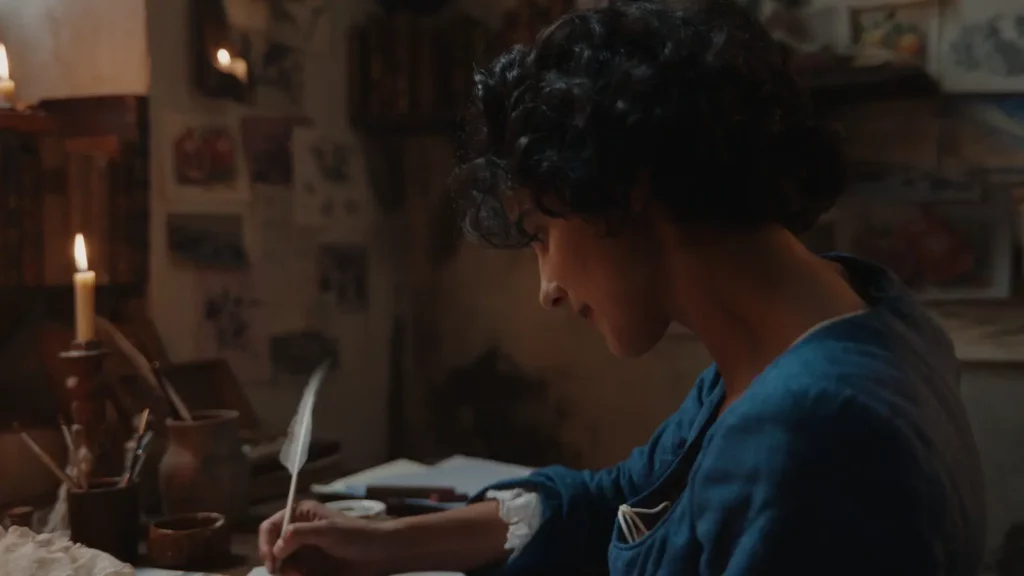 imagem promocional da série leonor, marquesa de alorna da ukbar filmes