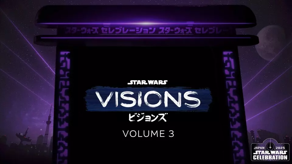 imagem a série animada visions apresentada no star wars celebration 2025 no japão