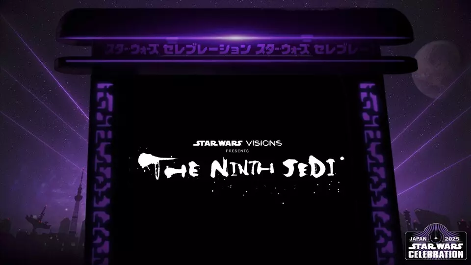imagem da série animada the ninth jedi apresentada no star wars celebration 2025 no japão