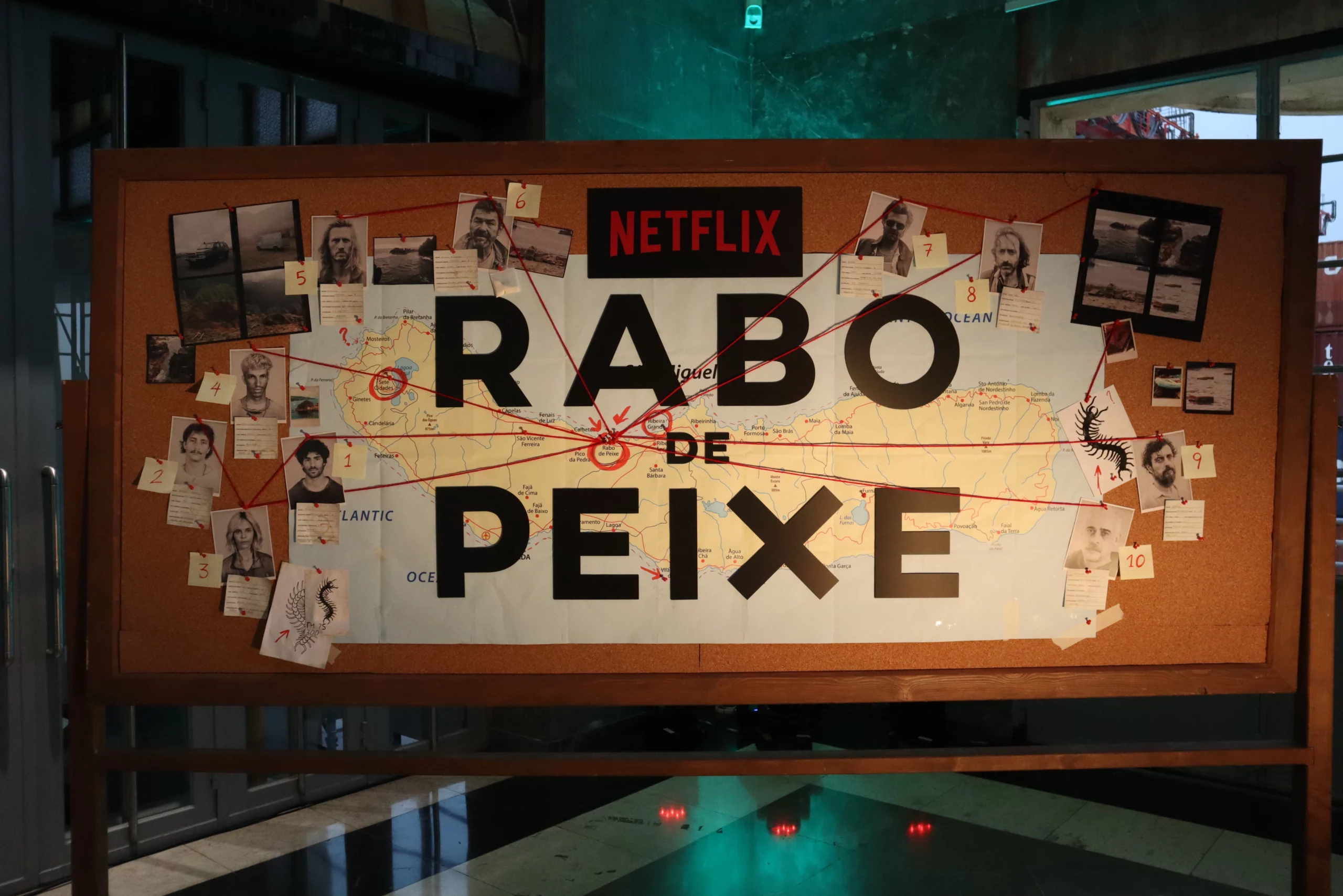 evento de estreia da nova série portuguesa da netflix