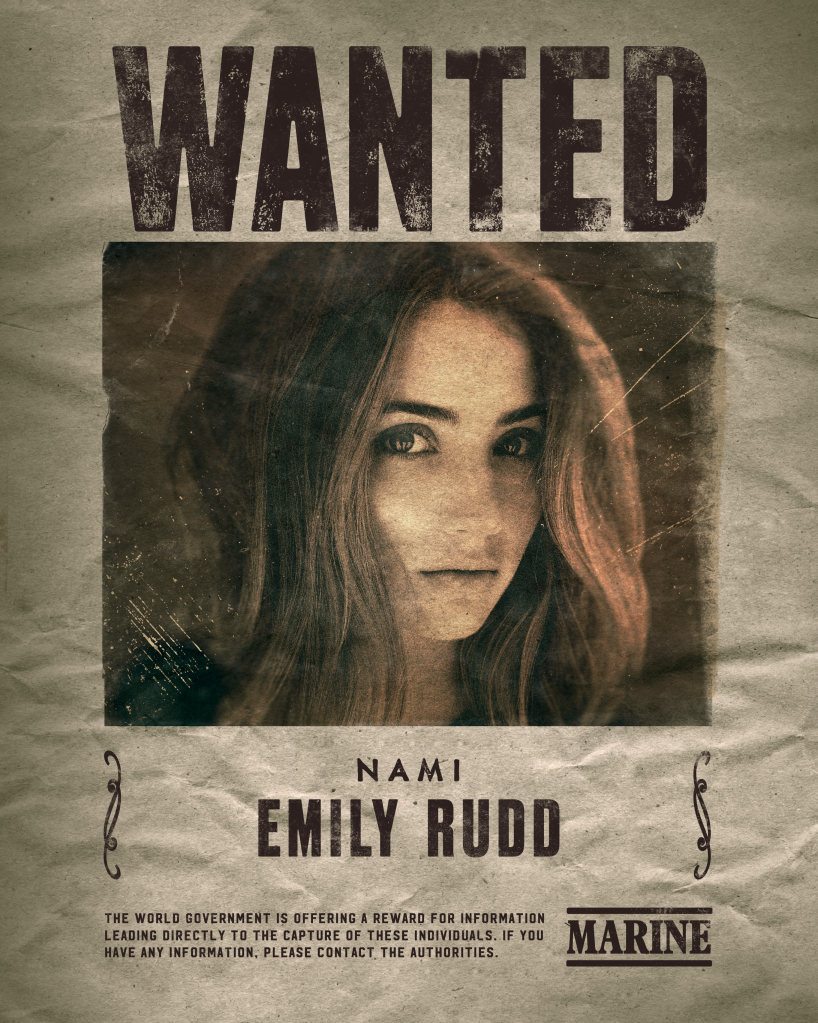 Emily Rudd como Nami em "One Piece" na NETFLIX